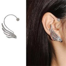 Pair of Swan Wings Non-Pierced Ear Clips - New - £11.84 GBP