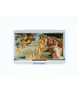 Business &amp; Credit Card Case The Birth of Venus Botticelli Steel Pocket h... - $15.90