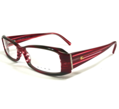 ETRO Eyeglasses Frames VE 9878 COL.9OR Clear Striped Red Purple 52-14-140 - £44.02 GBP