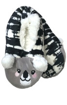 Wonder Nation Girls Koala Ears Slipper Socks, 1 Pack S/M 8-13 - £7.50 GBP