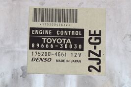 Toyota 2JZ-GE ECM ECU PCM Engine Control Module Computer 89661-30030  image 2