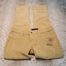Cult of Individuality Lemon Teaser Crop Skinny Corduroy Jeans Pants NWT ... - £36.63 GBP