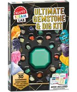 KLUTZ STEAM Lab Ultimate Gemstone &amp; Dig Kit - £17.46 GBP