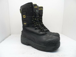 DAKOTA Men&#39;s Traction On Demand Comp. Toe Comp. Plate Winter Boot 8912 Black 9M - £45.39 GBP