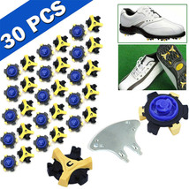 30X Soft Golf Shoe Spikes Replacement Cleat Fast Twist Tri-Lok For Footjoy Champ - £22.90 GBP