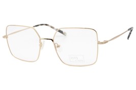 Iota By Legre Rihanna E10 Gold Unisex Metal Full Rim Eyeglasses 54-17-145 W/Case - £37.72 GBP