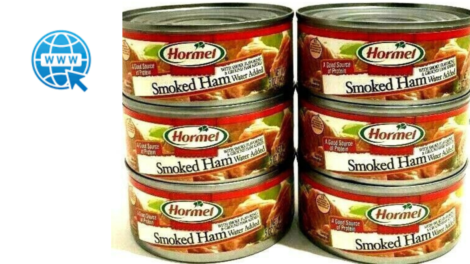 Hormel Smoked Ham 5 oz ( Pack of 12) - $36.56