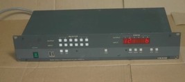 Kramer VS-646 6x6 Composite Video Balanced Stereo Audio Matrix Switcher Mixer bl - $132.30