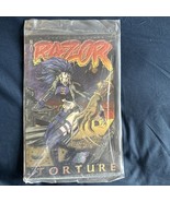 Razor Torture #0 Chrome Wraparound CVR SEALED w/trading card (1995) London Night - $5.41 CAD