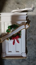 Christmas Door White Ornament by PolarX New Easy To Customize - £9.30 GBP