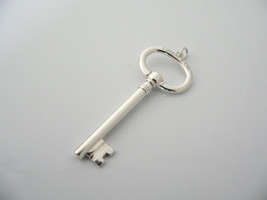Tiffany &amp; Co Oval Key Charm Large Pendant 4 Necklace Bracelet Love Heart Gift - £319.13 GBP