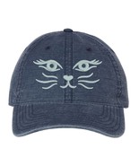 Embroidered Cute Cat Face Women’s Baseball Hat - $18.99