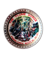 1960s The Flume Gorge Franconia Notch New Hampshire Vintage Coaster MIJ F6P - €21,44 EUR
