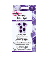 Tulip One-Step Tie-Dye Refill .13oz 3/Pkg-Purple - £11.62 GBP