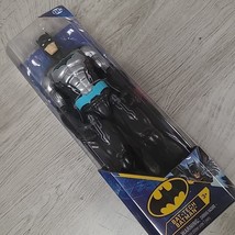 DC Spin Master Batman 12&quot; Bat-Tech Large Action Figure Silver Black NEW Sealed - £6.84 GBP