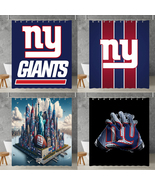 Modern New York Giants Custom Waterproof Polyester Shower Curtain 4 Size - $30.00 - $36.00