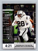 Josh Jacobs #TS-9 2023 Panini Prestige Las Vegas Raiders Time Stamped - £1.55 GBP