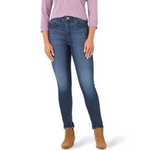 Lee Women&#39;s Heritage High Rise Slim Fit Dark Wash Skinny Jeans Sizes 12 ... - £14.68 GBP