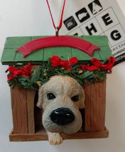 Kurt Adler The Dog in Doghouse Ornament 2.5 inches (F) - $15.00