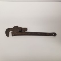 Vintage Ridgid Tools 18&quot; Heavy Duty Pipe Wrench, Straight Handle, Plumbing - £31.69 GBP