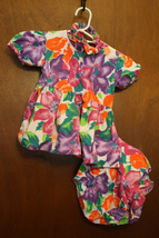 Vtg Baby Beluga 3 Piece Floral Outfit - Size 24 months - £11.19 GBP