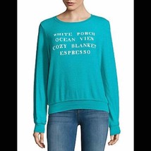 Wildfox turquoise Hampton House sweatshirt - £25.78 GBP