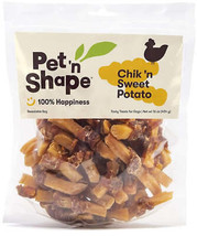 Natural Chicken Breast Dog Treats with Sweet Potato by Pet n Shape - £28.11 GBP+