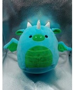 SQUISHMALLOWS Dalton Dragon 8 inch Blue Green Plush 2020 Released - $12.15