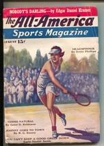 All-American Sports Magazine 8/1935--Boxing-wrestling-horse racing-Baseball-t... - $196.91