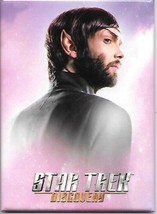 Star Trek Discovery TV Young Spock with Beard Refrigerator Magnet NEW UNUSED - £3.20 GBP