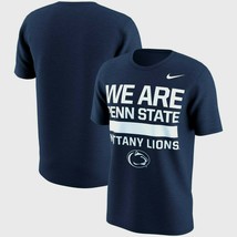Penn State Nittany Lions Mens Nike WE ARE Dri-Fit Cotton T-Shirt - Large - NWT - £19.17 GBP