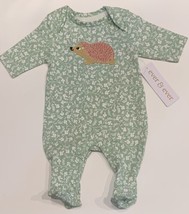 NEW Baby Infant Girl Jumpsuit Sleep &#39;n Play Flower Hedgehog Green Various Sizes - £7.46 GBP