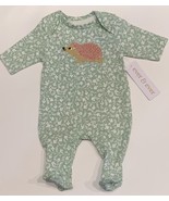 NEW Baby Infant Girl Jumpsuit Sleep &#39;n Play Flower Hedgehog Green Variou... - $9.49