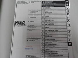 2002 Nissan Sentra Service Repair Workshop Shop Manual Set Factory OEM - $330.75