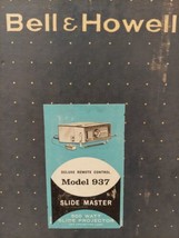 Bell &amp; Howell Vintage Slidemaster Projector Model 937 Remote Control Sli... - $74.05