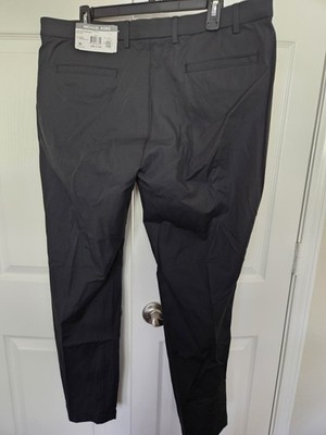 Michael Kors Men's Classic Fit Cotton Stretch Performance Pants  Black 38W x 30L Item image 6