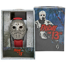 Friday the 13th Jason Voorhees Mask Flip-Up Watch Face Cover Watch Brown - £21.70 GBP