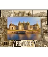 France Laser Engraved Wood Picture Frame Landscape (5 x 7) - $563.94 MXN