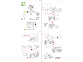 Model Kit San Francisco Cable Car &quot;Powel &amp; Mason St&quot; (Easy Difficulty) Steel Mod - £12.09 GBP