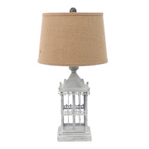 15 X 12 X 25.75 Gray Country Cottage Castle - Table Lamp - $364.42
