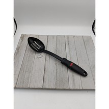 Oxo Good Grips #3 Nylon Plastic Spoon Slotted Black Handle 12&quot; - £10.41 GBP