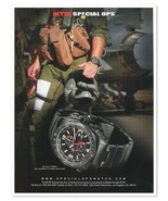MTM Special Ops Black Cobra Watch Pilot 2012 Full-Page Print Magazine Ad - £7.66 GBP