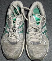ASICS GEL GALAXY 5 T281N sz9 RUNNING JOGGING WALKING VERY COMFORTABLE SHOES - $15.83
