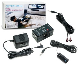 Compel Ir Infrared Extender Compact Repeater Remote Control Kit System With Leds - £22.20 GBP