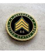 U.S. Army Sergeant E-5 Rank SGT NCO Challenge Coin - $14.79