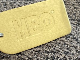 Vintage HBO Home Box Office Metal Keychain - Excellent - £14.95 GBP