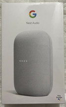 Google Nest Audio Smart Speaker Chalk GA01420-US Brand New Sealed Fast Shipping - £57.67 GBP