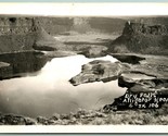 RPPC Dry Falls Alligator Head Columbia River Washington WA JK Ferd Postc... - $6.88