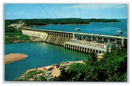 Aerial View Bagnell Dam Ozarks Missouri MO UNP Chrome Postcard Z4 - £1.51 GBP