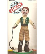 Vintage NOS Vogart Crafts Circus Crochet Doll Kit Lion Tamer Number 3141 - £21.93 GBP